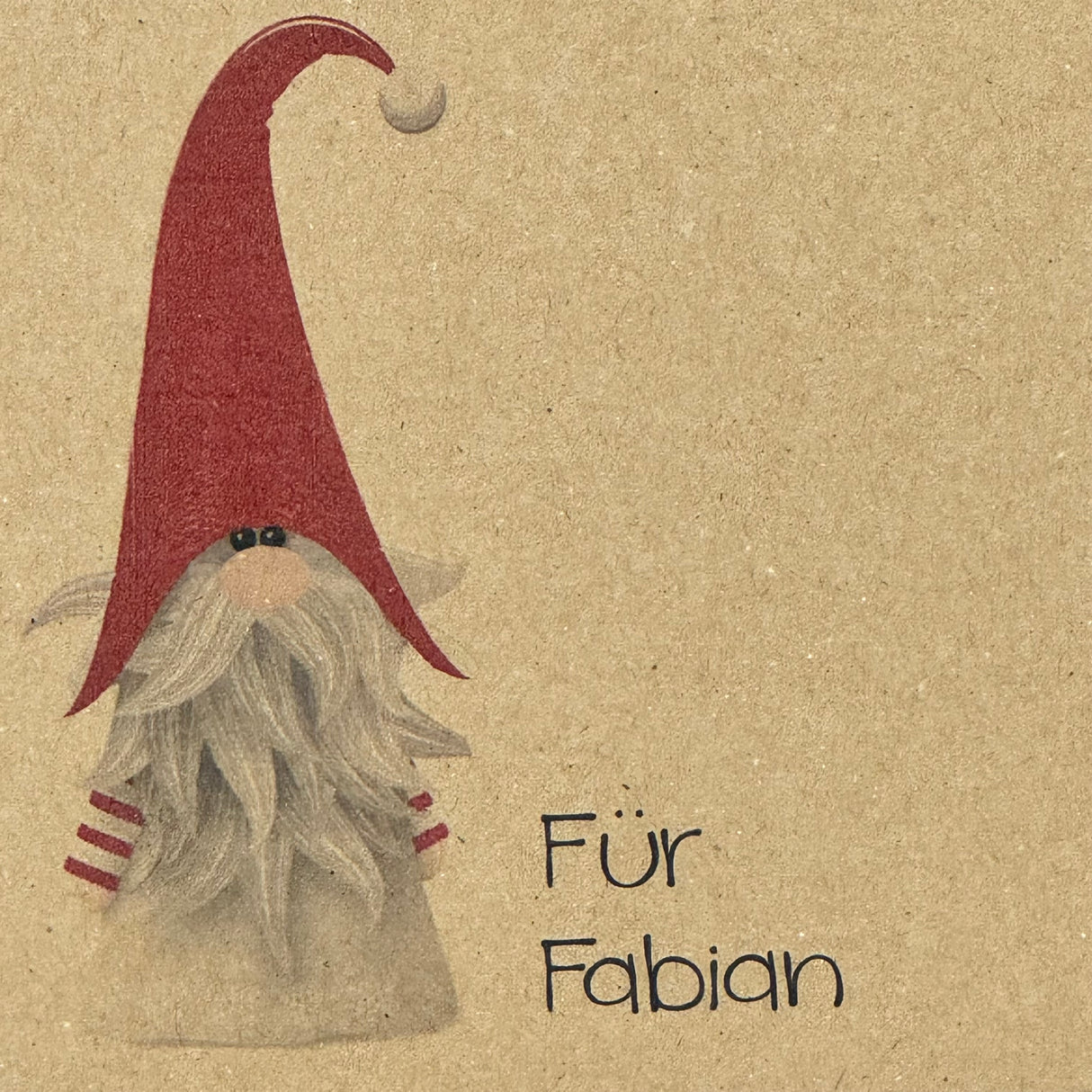 Geschenkverpackung Weihnachten 19 x 15 x 5cm, personalisiert