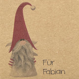 Geschenkverpackung Weihnachten 16 x 9 x 5cm, personalisiert