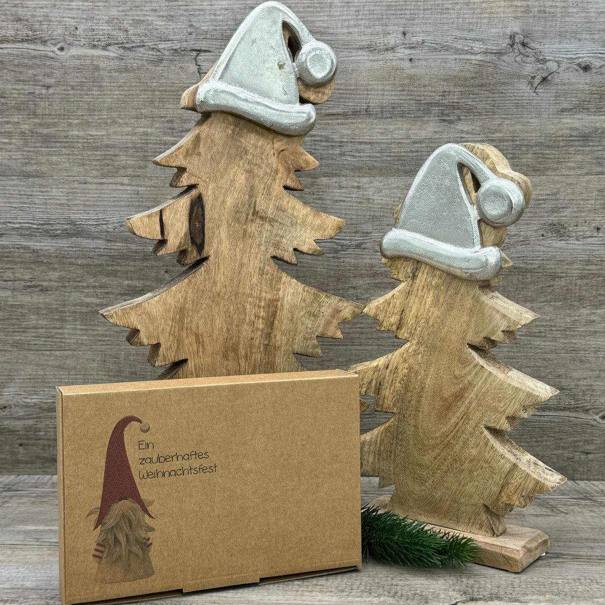 Geschenkverpackung Weihnachten 23 x 16 x 5cm, 5 Stück