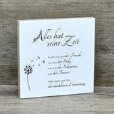 Wooden Block - Alles hat seine Zeit