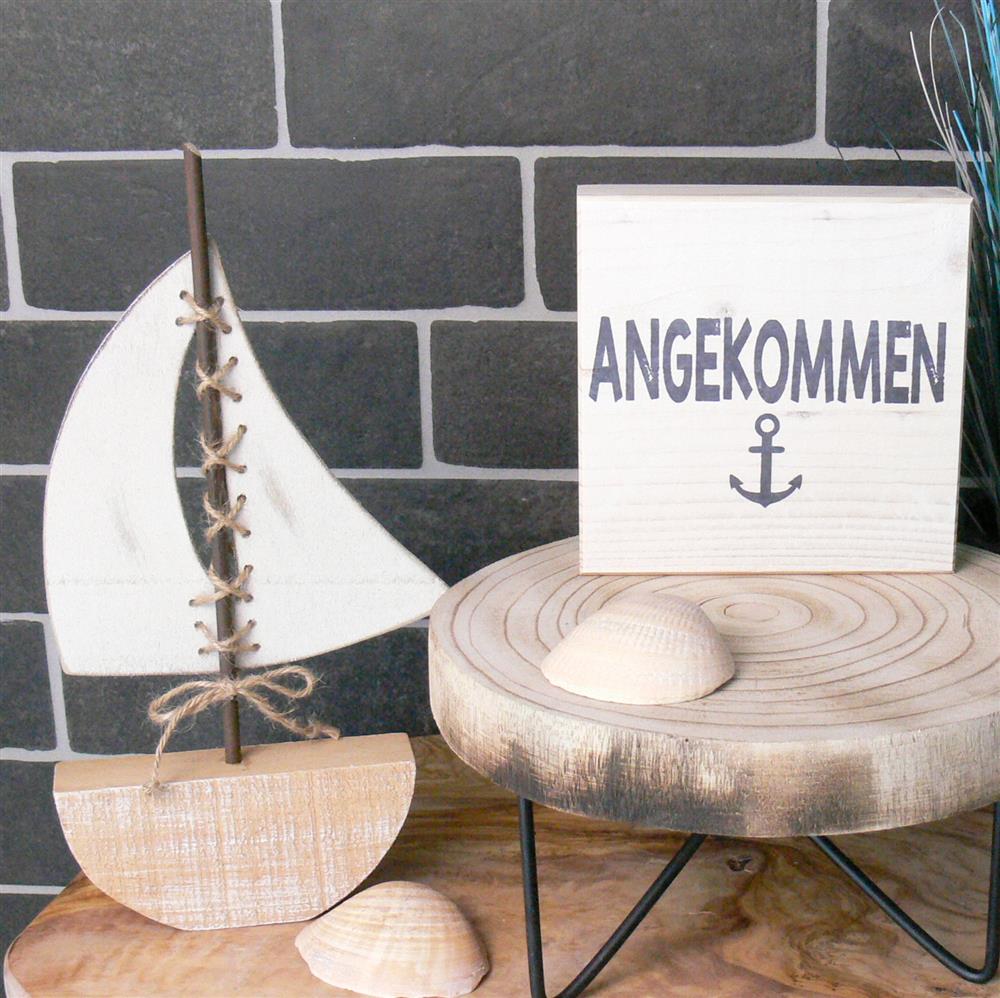 Wooden Block - Angekommen