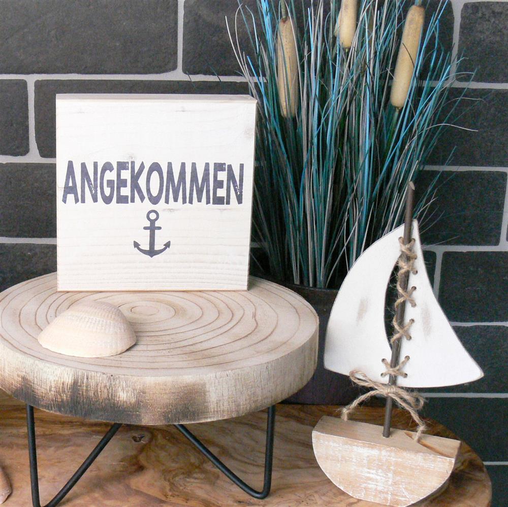 Wooden Block - Angekommen