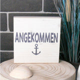 Wooden Block - Angekommen