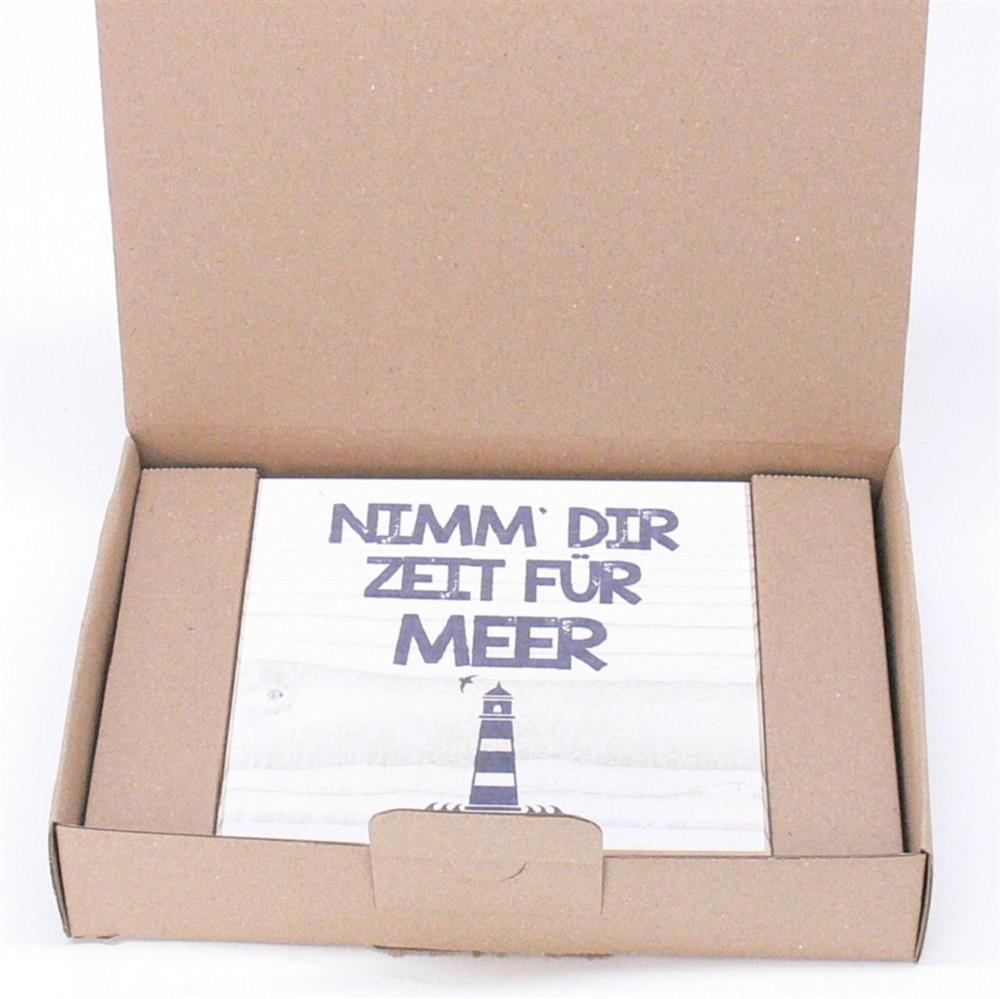 Wooden Block - Augen zu und Meer