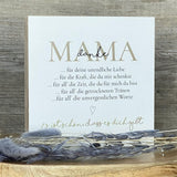 Wooden Block - Danke Mama