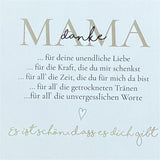 Wooden Block - Danke Mama