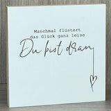 Wooden Block - Du bist dran