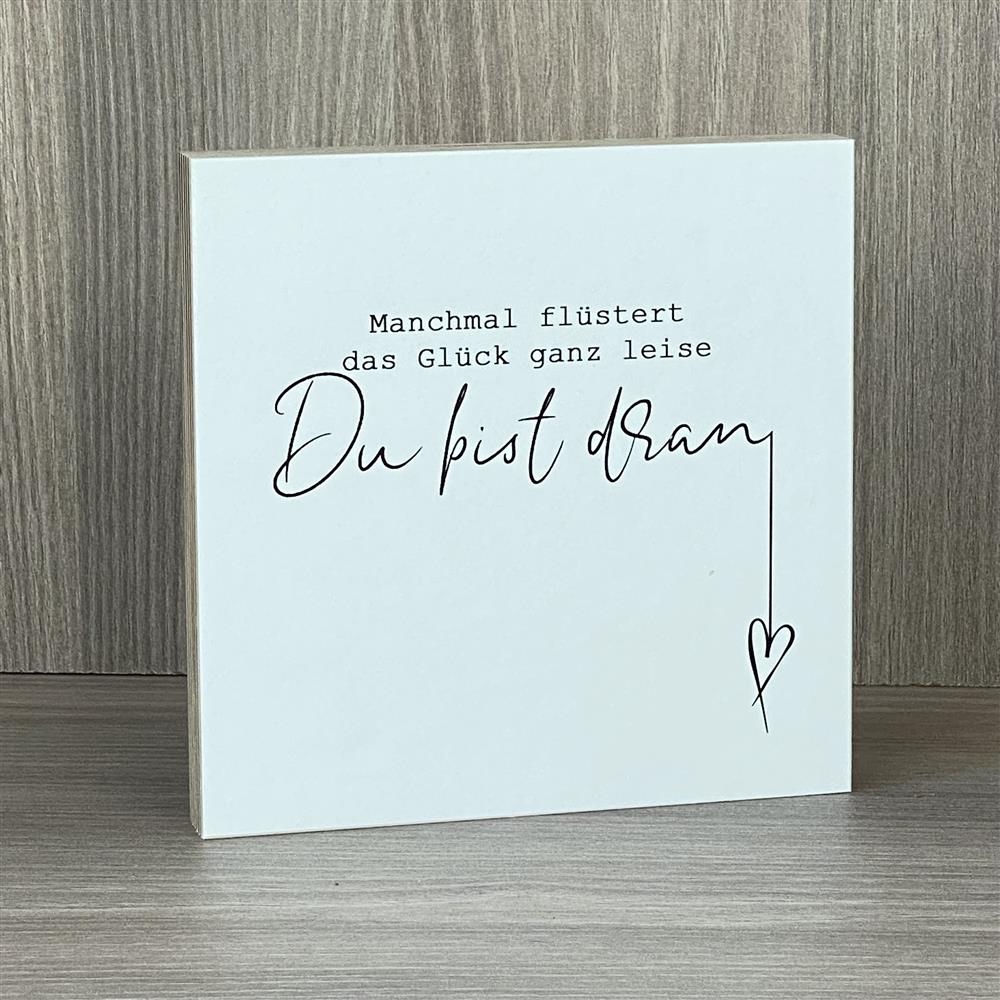 Wooden Block - Du bist dran