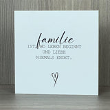 Wooden Block - Familie