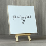 Wooden Block - Glücksgefühl