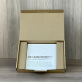 Wooden Block - Herzensmensch, personalisierbar