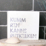 Wooden Block - Kumm rin kanns ruitkieken