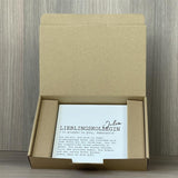 Wooden Block - Lieblingskollegin, personalisierbar