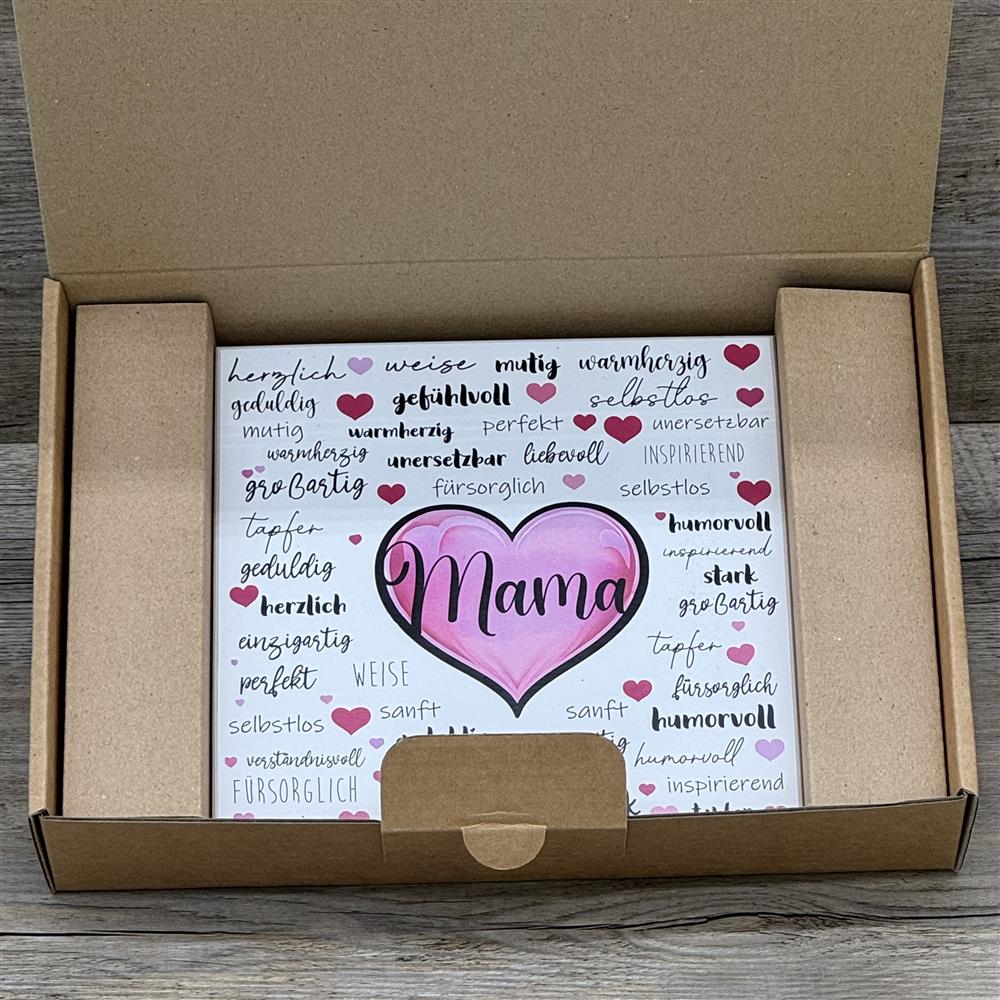 Wooden Block - Mama