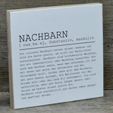 Wooden Block - Nachbarn