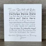 Wooden Block - Tue was Du tust, Firmung