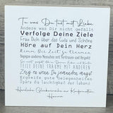 Wooden Block - Tue was Du tust, Konfirmation