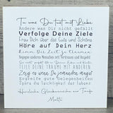 Wooden Block - Tue was Du tust, Taufe