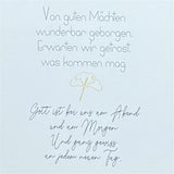Wooden Block - Von guten Mächten mit Goldprägung