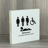 Wooden Block - Whatever