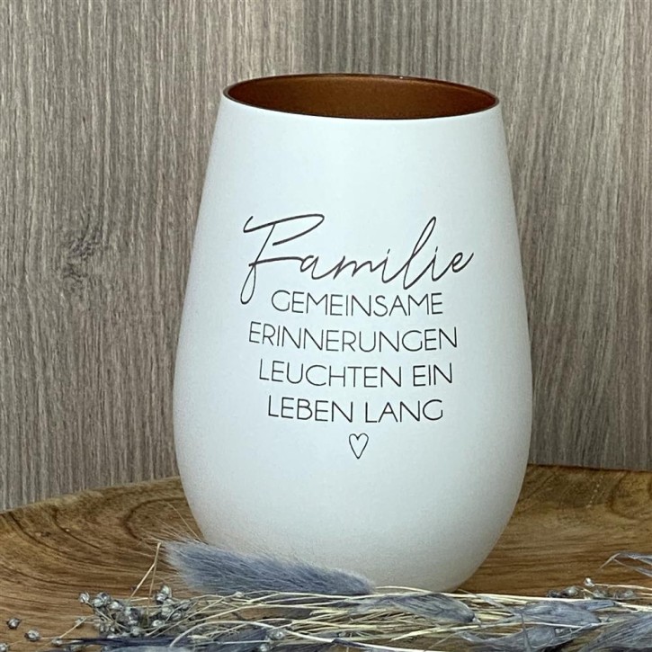 Deko Light - Familie Erinnerungen, weiß, personalisierbar