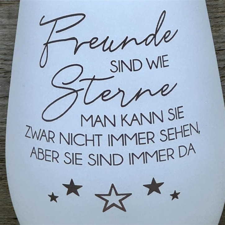 Deko Light - Freunde sind wie Sterne, personalisierbar