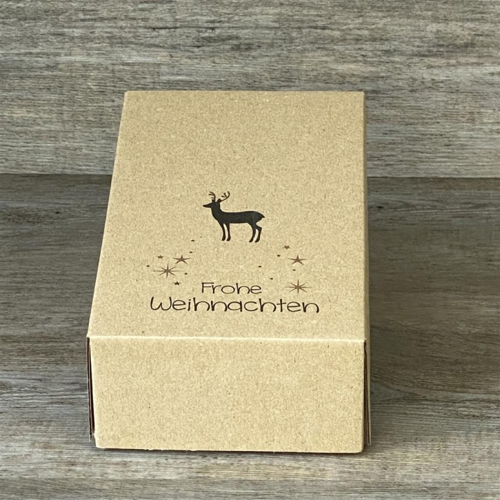 Geschenkverpackung 16x9x5cm, Frohe Weihnachten 5 Stück