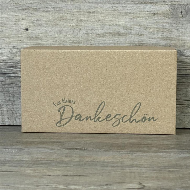 Geschenkverpackung 21x11x6cm, Ein kleines Dankeschön  5 Stück