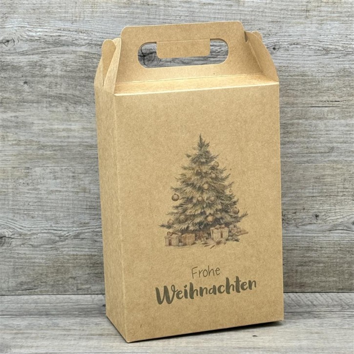 Giebelverpackung groß, Weihnachtsbaum, 5 Stück