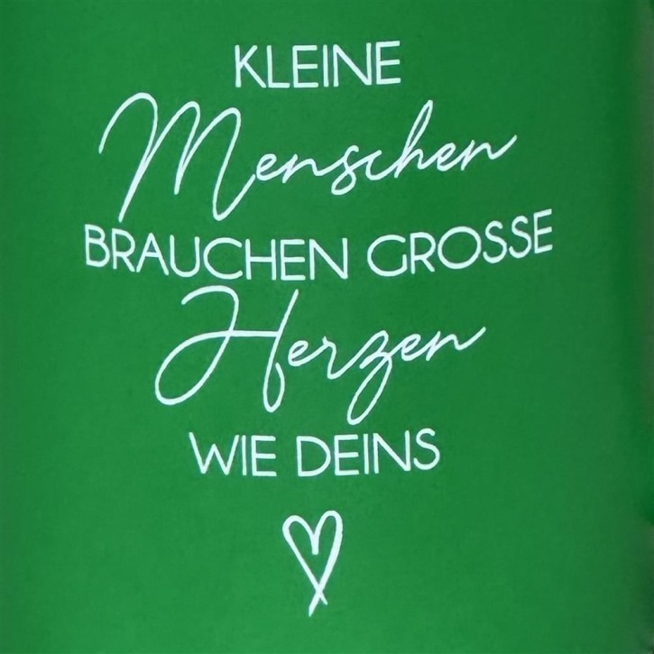 Tasse Kleine Menschen, grün