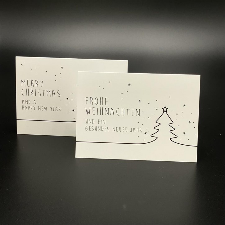 Weihnachtskarten 2er Set