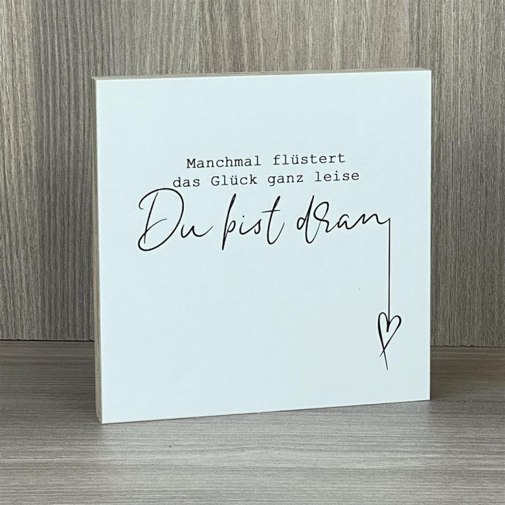 Wooden Block - Du bist dran