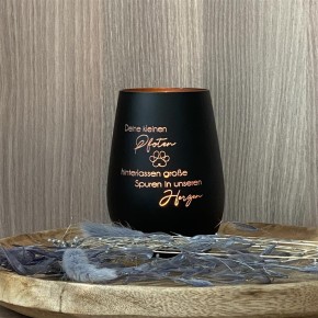 Deko Light - Deine kleinen Pfoten, schwarz, personalisierbar