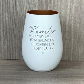 Deko Light - Familie Erinnerungen, weiß, personalisierbar