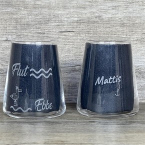 Geschenkpaket "Der Strand hat angerufen und gefragt wo Du bleibst...", groß, Strandwein Chardonnay, inkl. LED Kerzenlicht