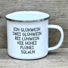 Geschenkpaket Glühwein, klein, rot, personalisierbar