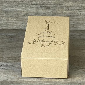 Geschenkverpackung 16x9x5cm, Ein zauber schönes Weihnachtsfest 5 Stück