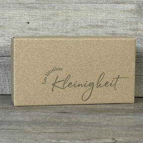 Geschenkverpackung 21x11x6cm, Eine klitzekleine Kleinigkeit  5 Stück