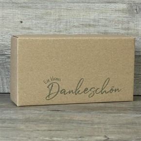 Geschenkverpackung 21x11x6cm, Ein kleines Dankeschön  5 Stück