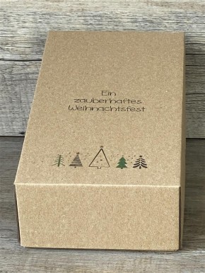 Geschenkverpackung 21x11x6cm, Ein zauberhaftes Weihnachtsfest 5 Stück