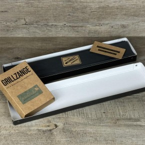 Grillzange, kirsche, 42 cm, Auftragsgriller, personalisierbar