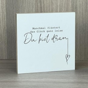 Wooden Block - Du bist dran