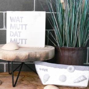 Wooden Block - Watt Mutt Dat Mutt